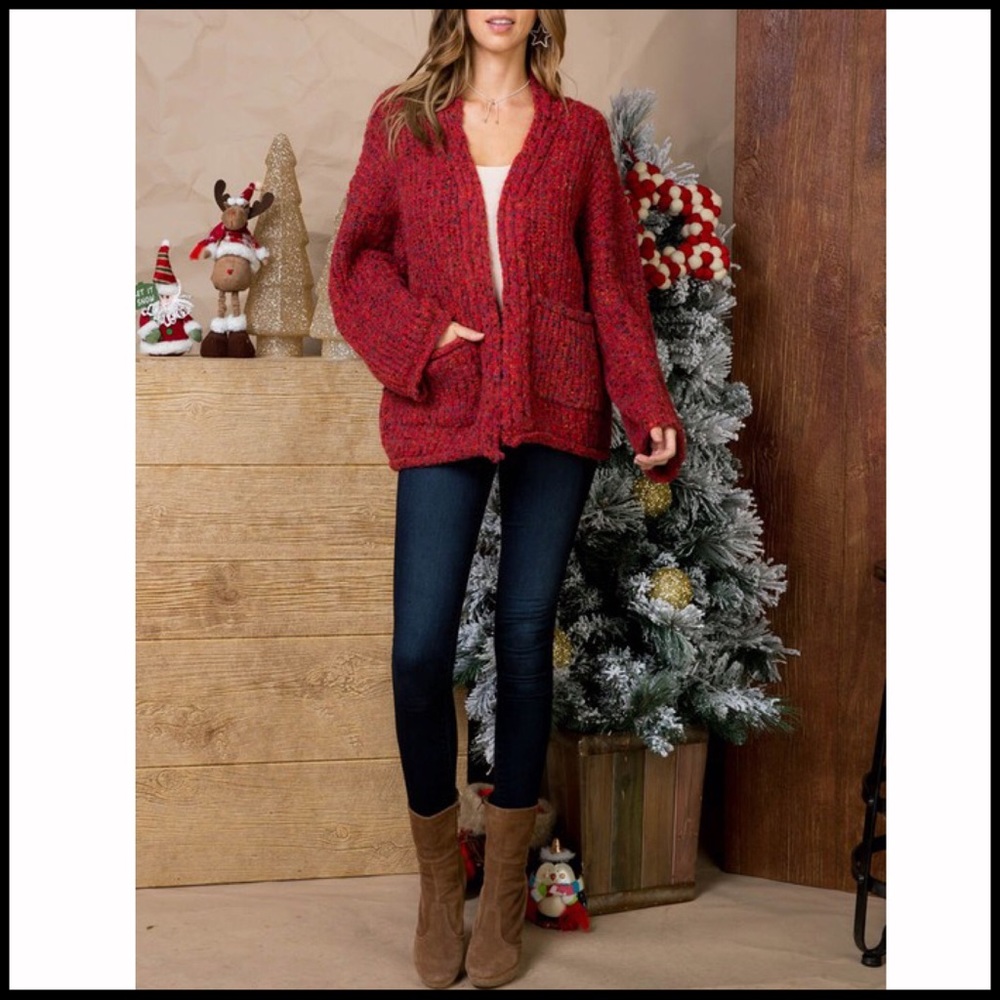 Christmas Speckles Cardigan - Picture 3 of 8